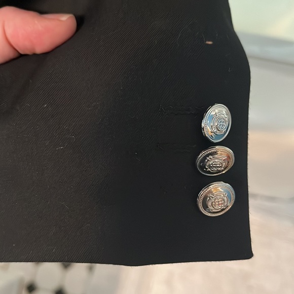 J. Bailey boys black blazer size 7 excellent condition - Picture 5 of 7